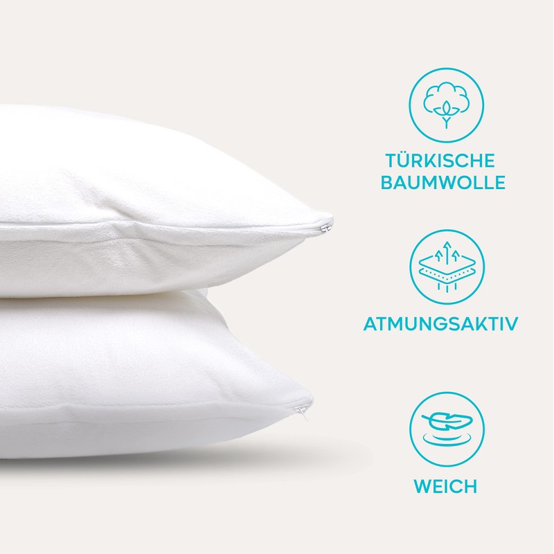 Cushion Protector, 50 x 70 cm, Set of 2 Cushion