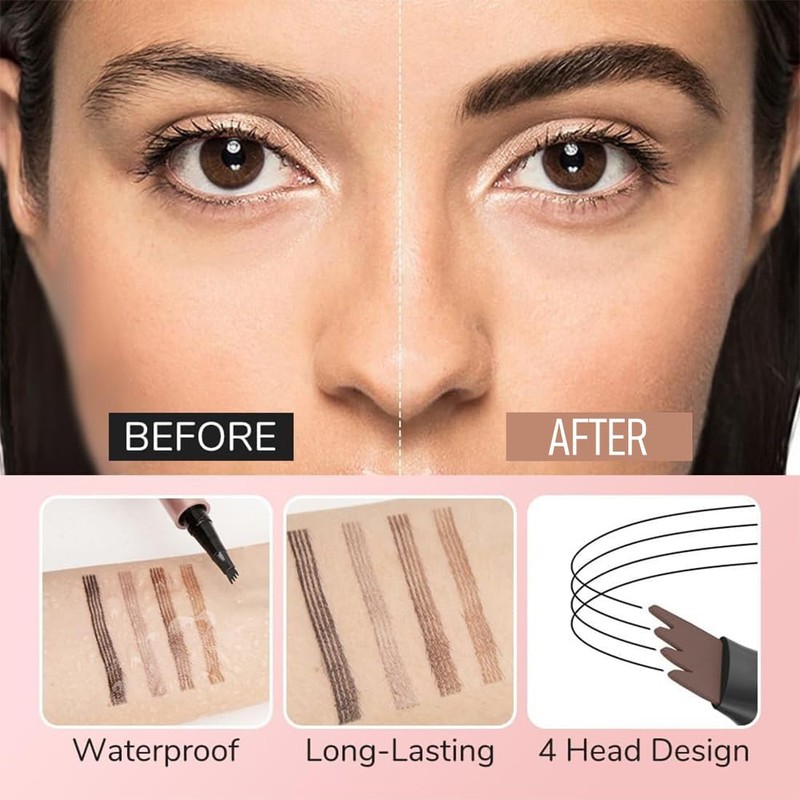 Magic Eyebrow Pencil - 2024 Waterproof 3D Microblading Eyebrow Pencil