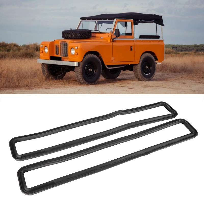 2pcs Car Defender Bulkhead Vent Seal Rubber Decoration Accessory Fit