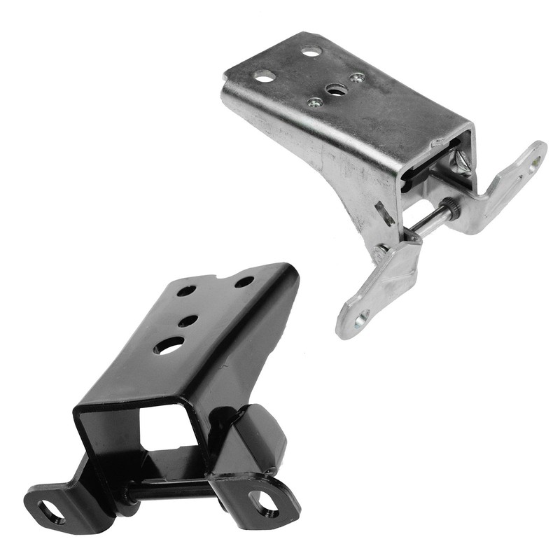 TRQ Door Hinge Upper Lower Pair Set for 80-96 Bronco