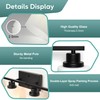 Ascher Bathroom Light Fixtures, 4-Light Vanity Light Over Mirror, Matte