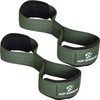 AQF Figure 8 Padded Lifting Straps Strength Training, Bodybuilding Weights
