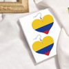 Colombia Flags Of Countries Faux Leather Earrings For Women Lightweight