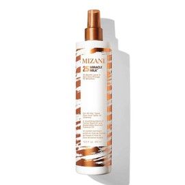 Mizani 25 Benefit Miracle Milk Leave in Conditioner - For Frizzy & Curly Hair, Heat Protectant & Detangler, With Coconut Oil, For Natural Hair, 13.5 Fl Oz
