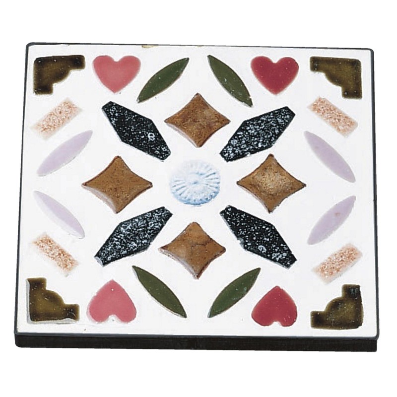 Black Square Trivet, 6" (Pack of 12)