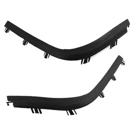 TJFU 1 Pair1Pcs Right Automobile Headlamp Rubber Sealing Strip Headlamp Trim Strip for B.e.n.z S Class W140 1995-1998.(Black)
