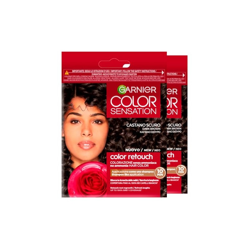 Garnier Color Sensation Color Retouch Permanent Hair Dye Covers 100%