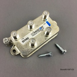 CommScope 15 pc's -COMMSCOPE SIGNAL VISION DIGITAL COAX CABLE SPLITTER SVV4G NEW FREE S&H.