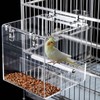 Automatic Bird Feeder for Cage, Automatic Acrylic Bird Feeder No