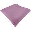TigerTie Satin Pocket Square Plain Polyester 26 x 26 cm,