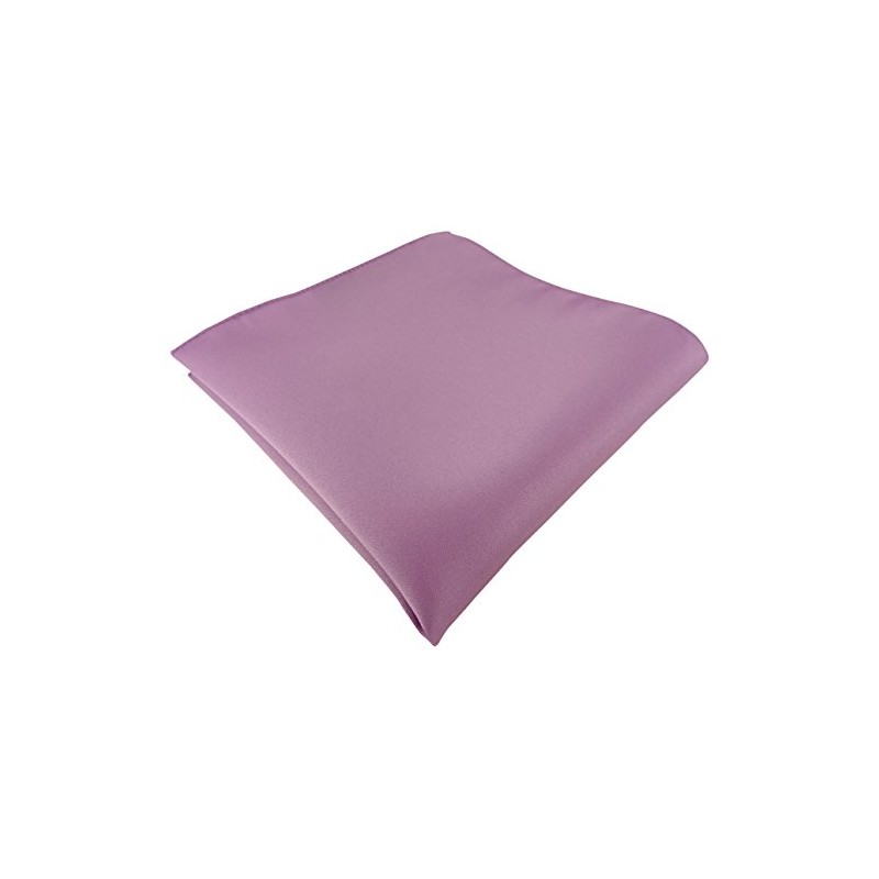 TigerTie Satin Pocket Square Plain Polyester 26 x 26 cm,