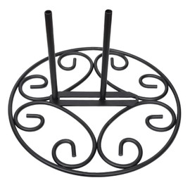 Flag Metal Heart shapeStand Base,11 Inches Wide x 6 Inches High 1.4 lbs Solid Steel,Designed for Garden Flag Stands Perfect for a patio, deck, sidewalk, tailgate, porch, yard