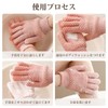 【Pokumil】Bathing Gloves 2-Piece Set Five-Toed Bath Gloves Exfoliating Foaming Easy