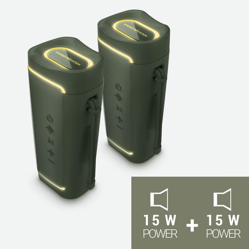 Energy Sistem Yume Eco Bluetooth Speaker 100% Recycled Plastic 15W