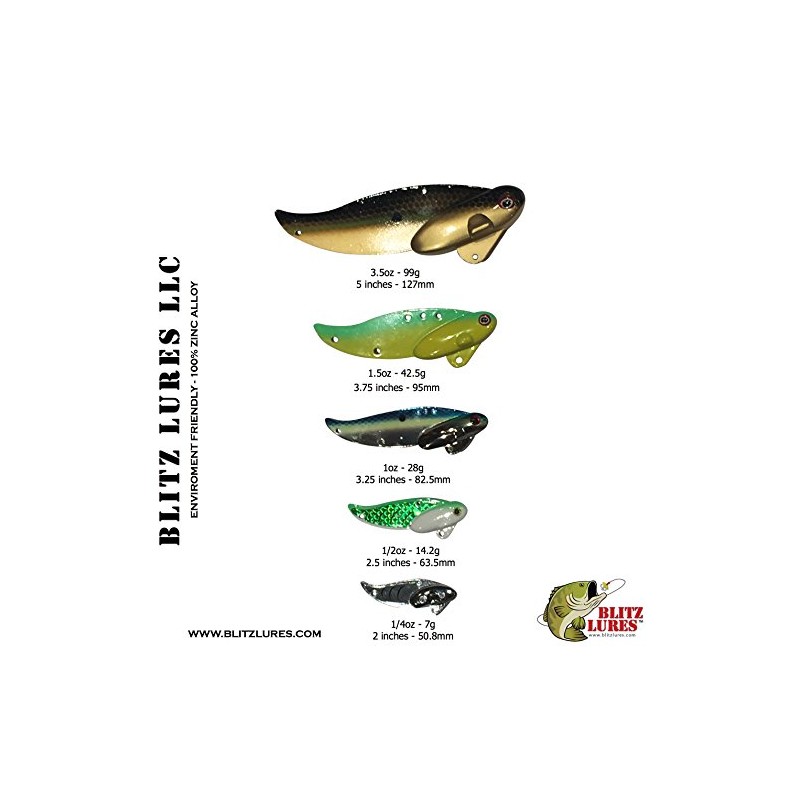 1 1/2oz - Blitz Blade (Silver Blue)