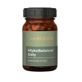 MykoBalance® Daily - Premium Vitalpilz-Formel für mehr Energie & Wohlbefinden - Mit Shilajit & 6 Vitalpilzen aus TCM & Ayurveda - Unterstützt das Immunsystem mit Vitamin C - vegetarisch - 120 Kapseln
