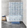 Kleine Wolke Shower Curtain, 100% PEVA, Blue, 180x200 cm
