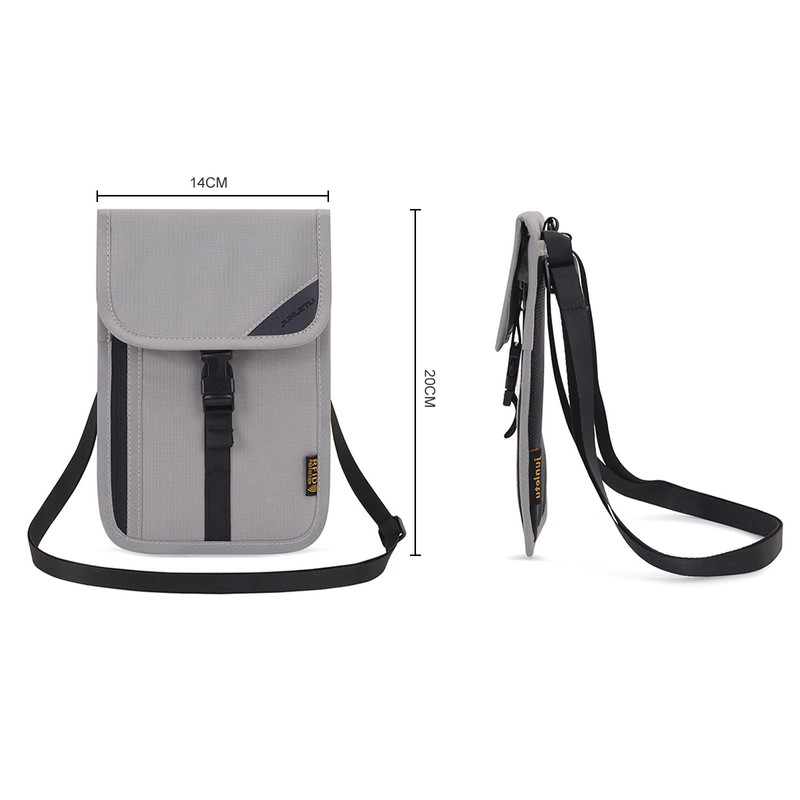 ALLMIRA Passport Case, Neck Lowering, RFID Skimming Prevention, Ultra Lightweight,
