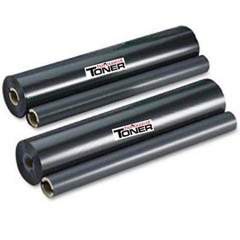TheHouseOfToner Compatible Print Film Ribbon Replacement for PANASONIC KXFA136 (KX-FA136, 2-Pack) use in KX-FM131CE, FM205, FM210, FM220, FM255, FM260, FM280, FMC230
