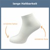 GAWILO Women's Quarter Socks (6 Pairs) | Breathable & Reinforced