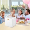 DOYIDE 12Pcs Cake Boxes, 10x10x10 Inches Tall Cake Boxes with