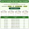 American Football Court Table Runner, Rugby Boy Fall Football Birthday