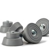 Door Stopper Replacement Rubber Tips - Ribbed Rubber Foot Door