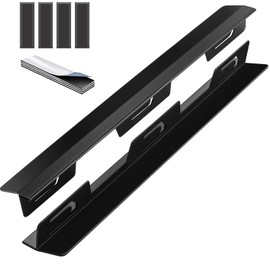 Anti-slip Not Sharp Stove Gap Covers Stainless Steel 2PCS 13.8"~27.6" Adjustable Oven Gap Filler for Counter Stove Guards Effectively Protect Cooktop Trim Kit Suitable for Uneven Surface