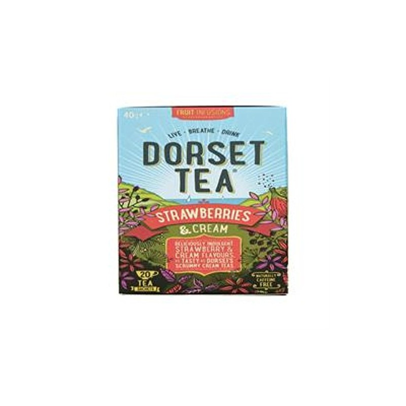 Dorset Tea Strawberries & Cream Tea 20 Bags
