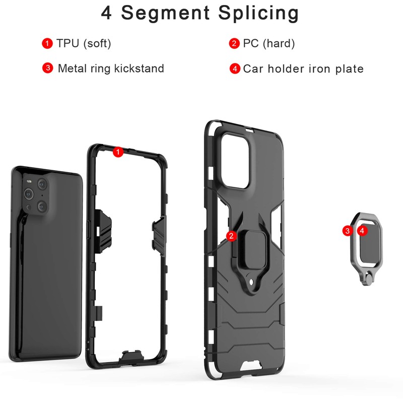 ESTH® Case for Oppo Find X3 Pro/Find X3 with 2