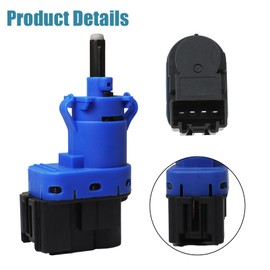 SDYYDS New Brake Light Switch 4Pin Compatible with Mazda 2 3 5 6 CX-3 CX-5 CX-9 / Ford F-150 Focus Fusion/Volvo V50 OEM:4838697 / 8T4T-9G854-AA / BN7N66490 Stop Light' Switch