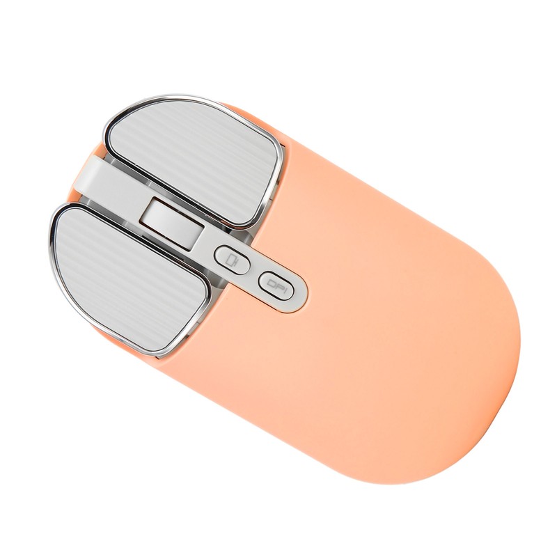 Wireless Mouse BT5.1 Or 2.4GHz Silent Click Adjustable DPI 500mAh