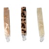 3Pcs Acetic Acid Hair Clip Bar Shaped Clip Simple Acetate
