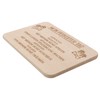 Spruchreif Breakfast Board Dog Bread Board with Engraving, Gifts for