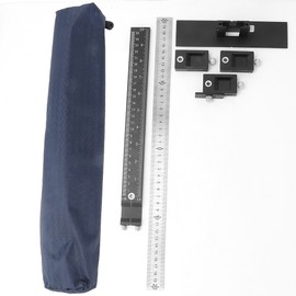 Woodworking Dowel Jig Wood Hole Punching Drilling Guide Locator Positioning Ruler