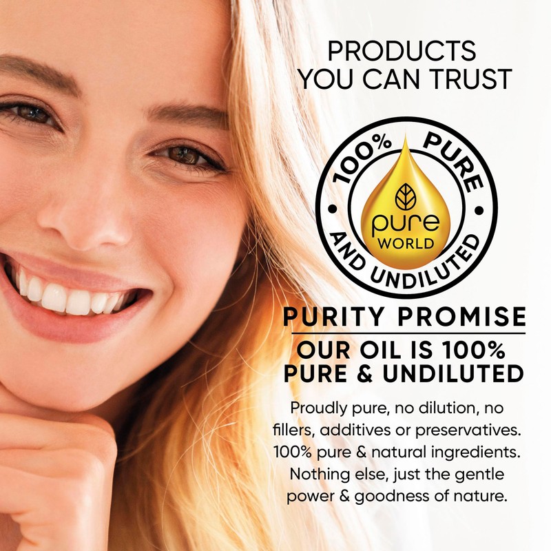 Pure World Tranquil Touch Massage Oil 100ml – Natural With