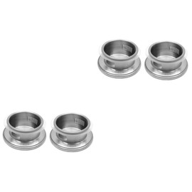 Zerodeko 4pcs Stainless Steel Kettle Covers Practical Jug Lids for Tea Dust Filter Design Smooth for Home Outdoor Use