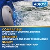 ADIOS! Hot Tub Hard Water Calcium Remover with Scale and