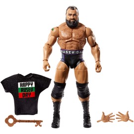 WWE MATTEL Rusev Elite Collection Deluxe Action Figure with Realistic Facial Detailing, Iconic Ring Gear & Accessories