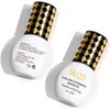 QUEWEL Eyelash Extension Glue 6ML Strong Black Lash Glue 1-2