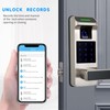 Harfo Fingerprint Door Lock, Heavy Duty Full APP Control Touchscreen