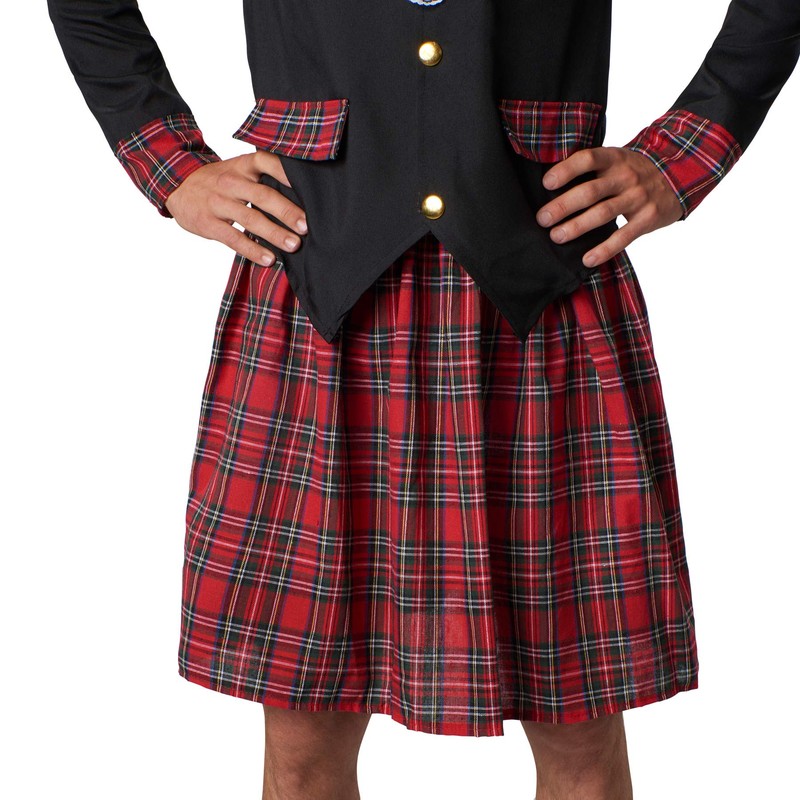 dressforfun 900424 - Men's Costume Fine Scottish Jacket and Kilt