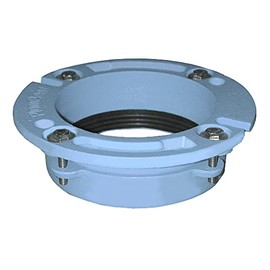 Jones Stephens C40320 Cast Iron QC Closet Flange 3 X 2 - Blue