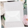 Pack of 10 Envelopes Transparent Envelopes Parchment Envelopes 5 x