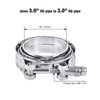 EVIL ENERGY 3.0 Inch V Band Clamp with Flange Male
