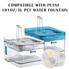 PETNF Replacement Filters for Cat Fountain, Cat Water Fountain Filter