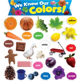 Scholastic Teacher's Friend Colors in Photos Mini Bulletin Board, Multiple Colors (TF8090)