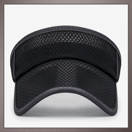 One Limitation CP468 Women's Colorful Sun Visor, Simple, Running, Sunshade, Summer, Mesh, rose