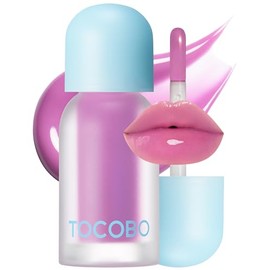 TOCOBO Juicy Berry Plumping Lip Oil 17 Berry Milk  Aceite labial hidratante coreano vegano con aceites vegetales para un alto brillo  Fórmula no...   