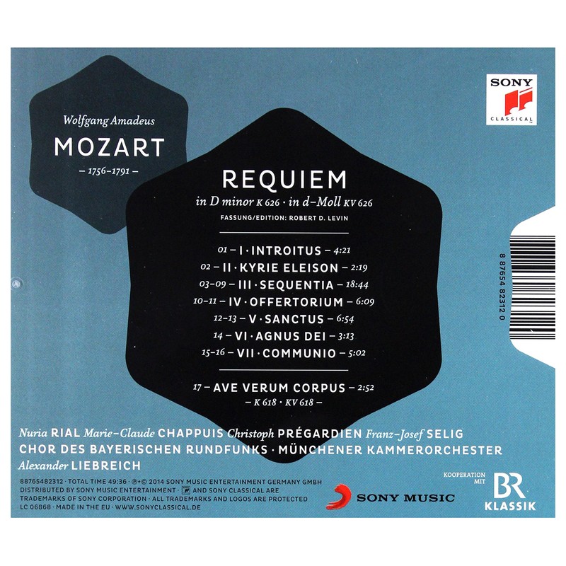 Mozart: Requiem K 626
